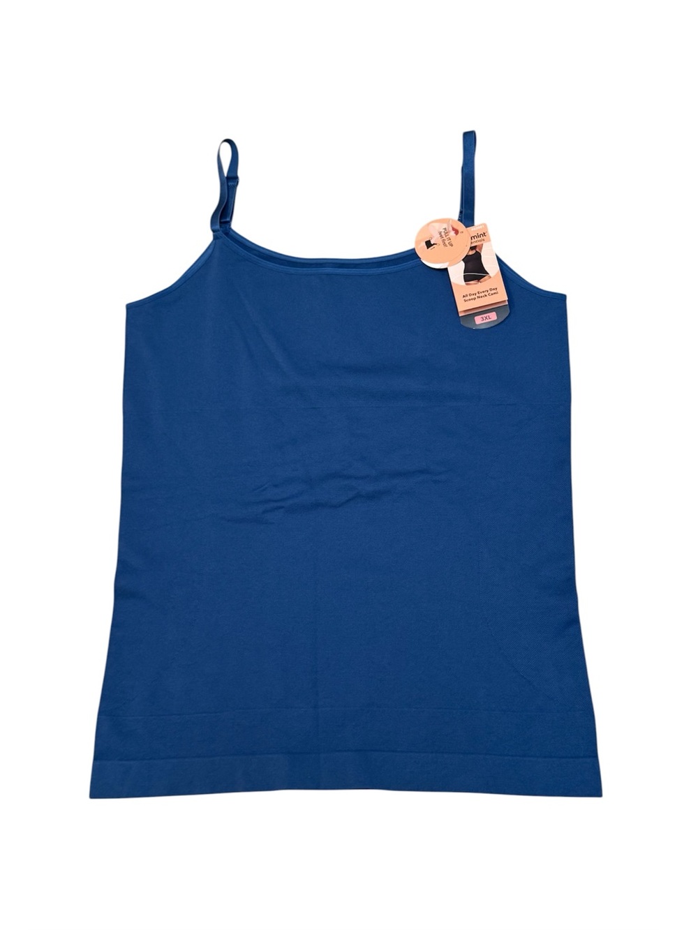 Shapermint Women’s Blue All Day Everyday Scoop Neck Cami Size 3XL New - Picture 1 of 8